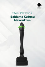Beard Boost Bakım Seti Titanyum Ayarlanabilir Dermostamp