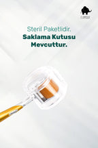 - Orijinal Titanyum İğneli - 0,50mm 540 İğneli Saç Ve Cilt Bakım Dermaroller - Serum Seti Hediyeli